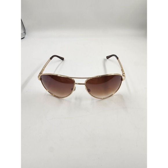 Fashion Made Right Boutique Accessories - Foster Grant Aviator Sunglasses Gold Tone Frame Brown Gradient Lenses Unisex